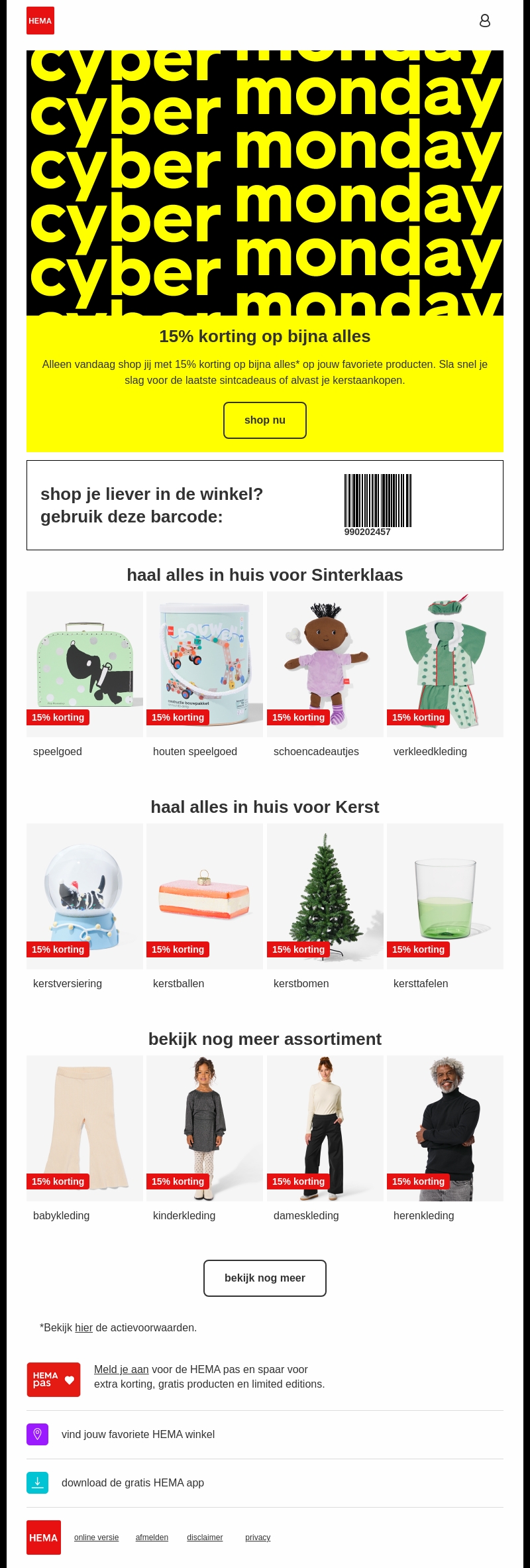 alléén vandaag: 15% korting op bijna alles 🖤💛 alléén vandaag: 15% korting op bijna alles 🖤💛