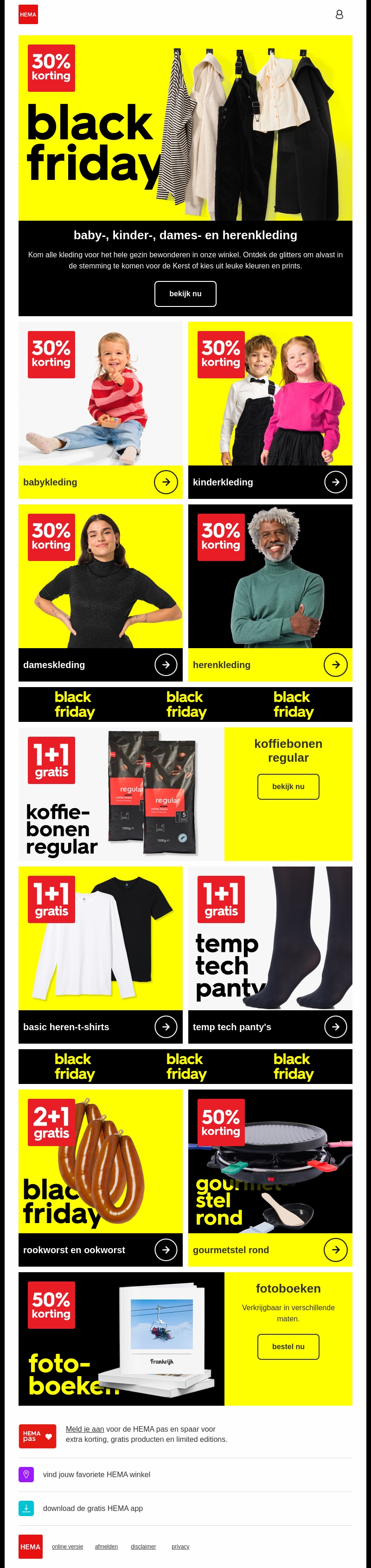 Black Friday 🖤 | héél veel Black Friday aanbiedingen bij jouw HEMA-winkel Black Friday 🖤 | héél veel Black Friday aanbiedingen bij jouw HEMA-winkel