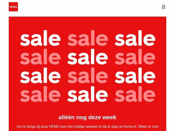 alleen nog deze week: tot 70% korting op al je favorieten