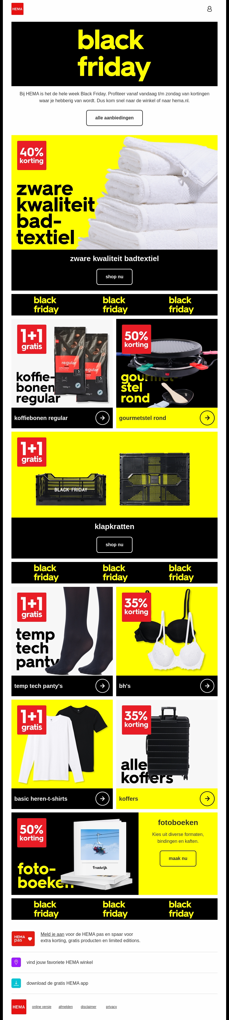 ontdek de hele week héél veel Black Friday aanbiedingen 🖤 ontdek de hele week héél veel Black Friday aanbiedingen 🖤