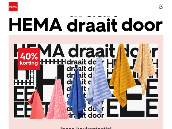 HEMA draait door 🌀 | profiteer nu snel van alle aanbiedingen