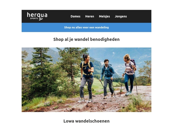 Wandelen? Dit mag niet ontbreken in je uitrusting
