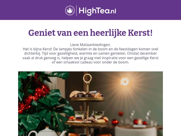 Laat de Kerst lekker smaken! 🍰🎄