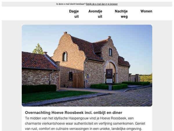 Geniet van rust, comfort en culinaire verrassingen in een unieke omgeving