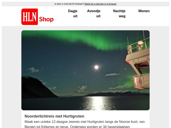 Bekijk het noorderlicht met de mooiste reizen