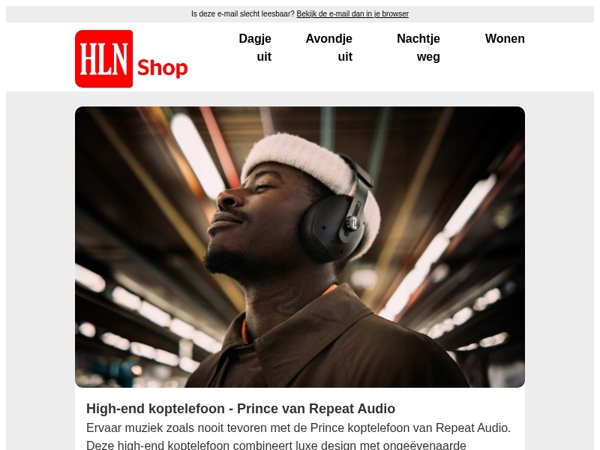 Ervaar muziek zoals nooit tevoren