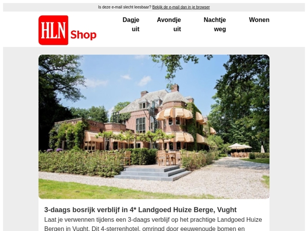 Verblijf op een prachtig landgoed