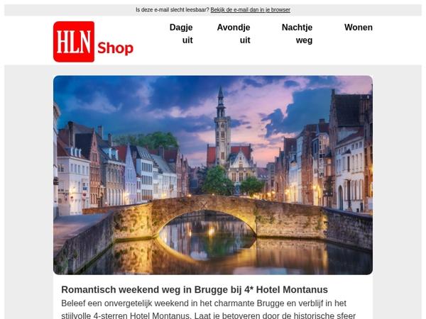 Beleef een onvergetelijk weekend in Brugge