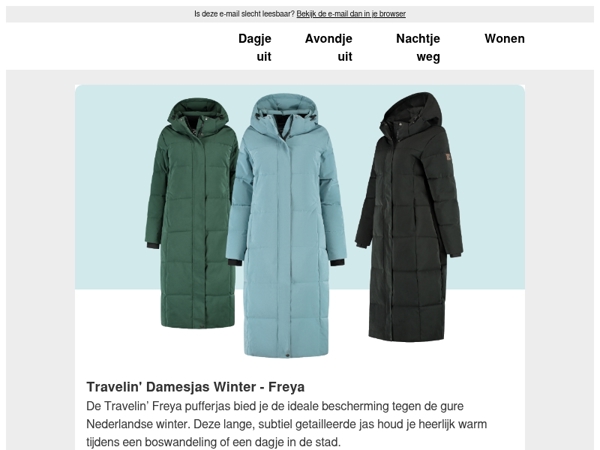 Bekijk onze nieuwe collectie winterjassen