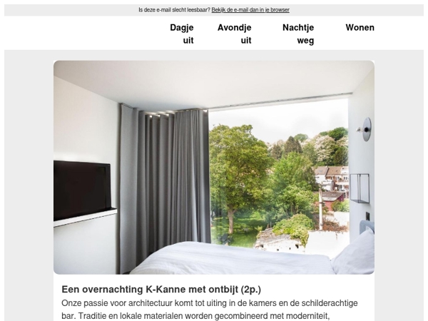 Kies voor rust en ontspanning in Kanne