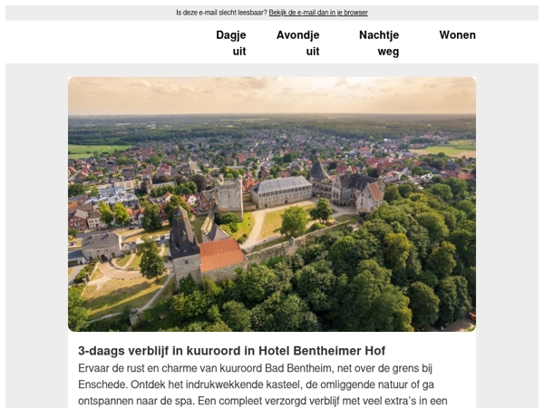 Ervaar de rust en charme van kuuroord Bad Bentheim
