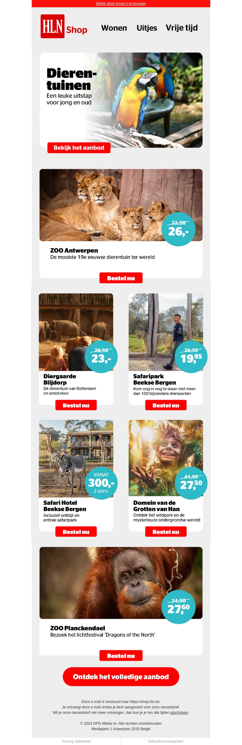 Beleef een avontuurlijke dag in de dierentuin – met korting! Beleef een avontuurlijke dag in de dierentuin – met korting!