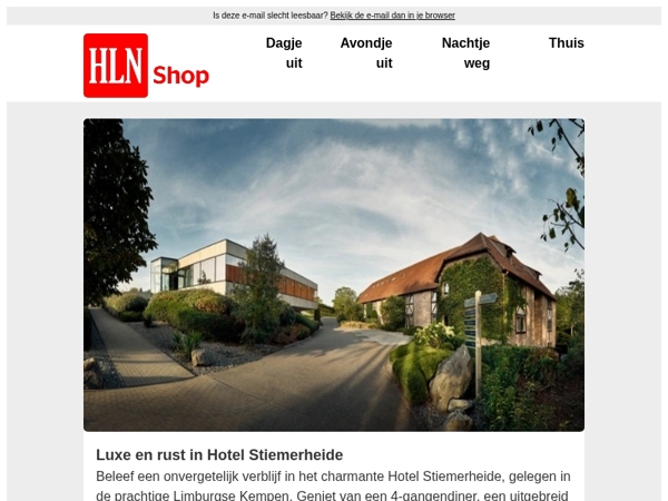 Luxe en rust in hotel Stiemerheide