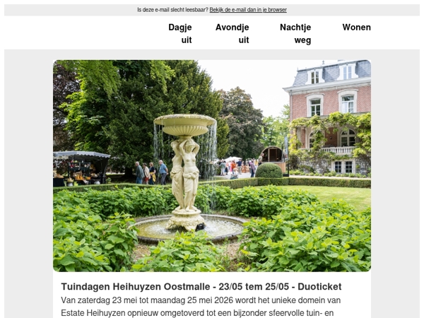 Kom naar de meest bijzondere tuin- en lifestylebeurzen