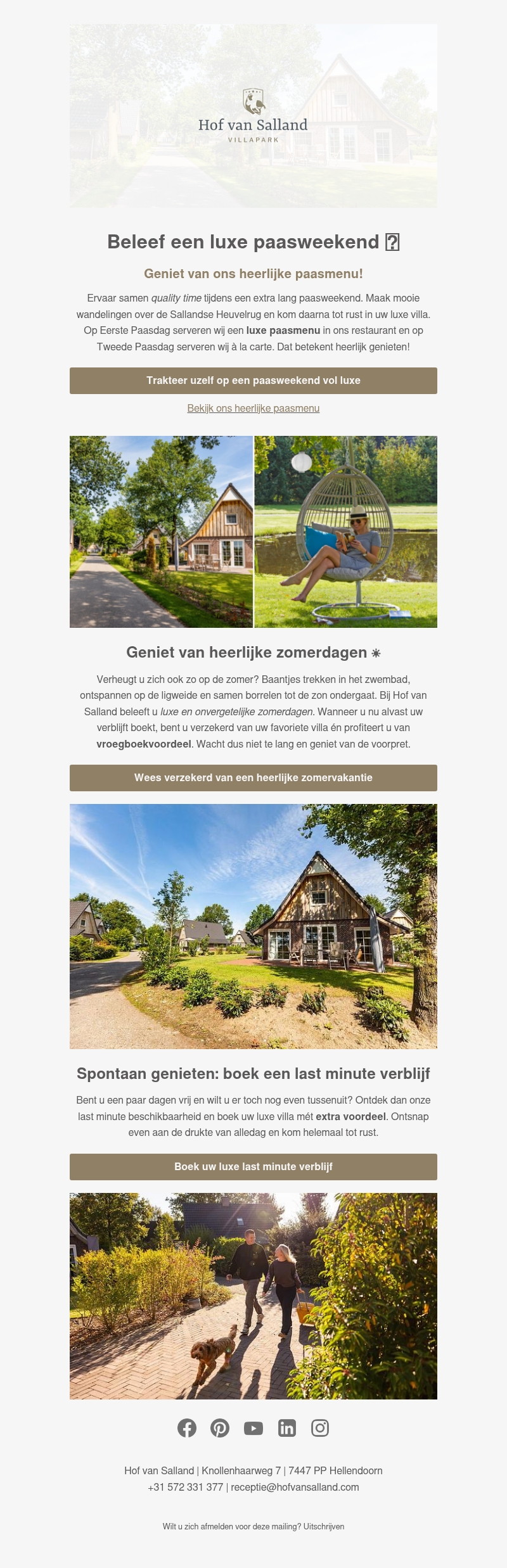 Luxe paasdiner en last minute voordeel 🐣 Luxe paasdiner en last minute voordeel 🐣