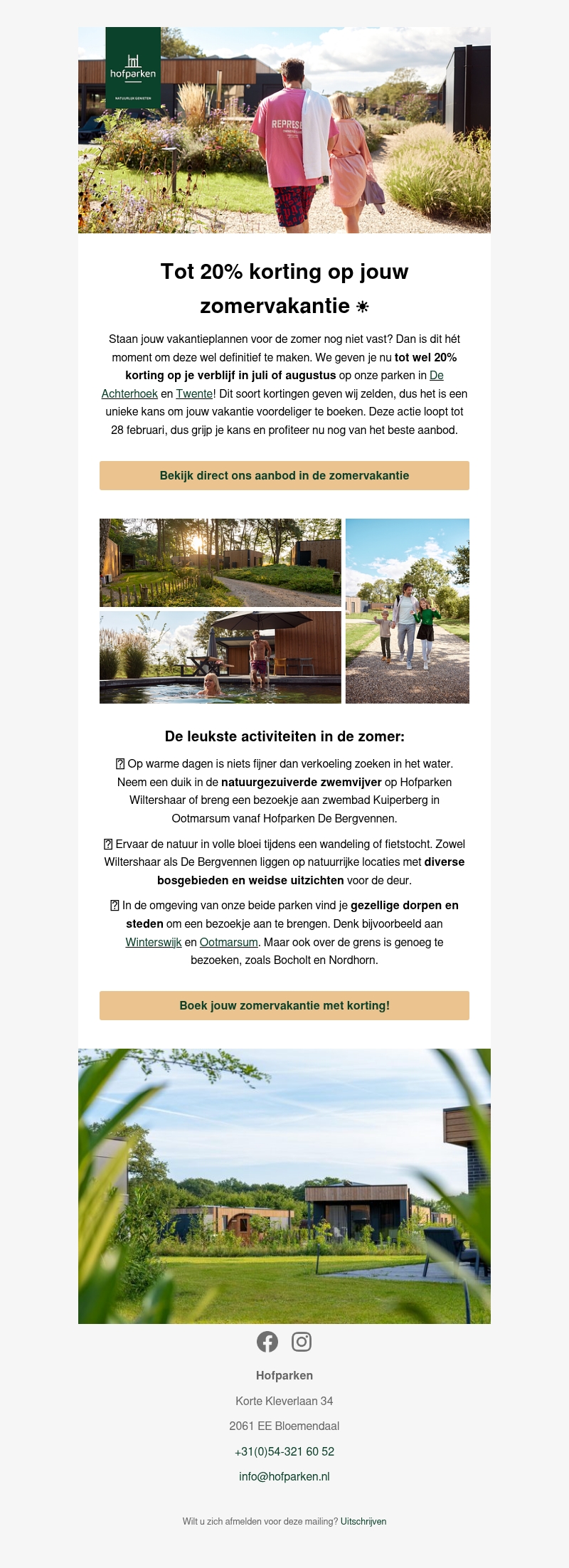 ๐ฅ Een unieke kans: boek jouw zomervakantie nu met korting tot 20%! ๐ฅ Een unieke kans: boek jouw zomervakantie nu met korting tot 20%!