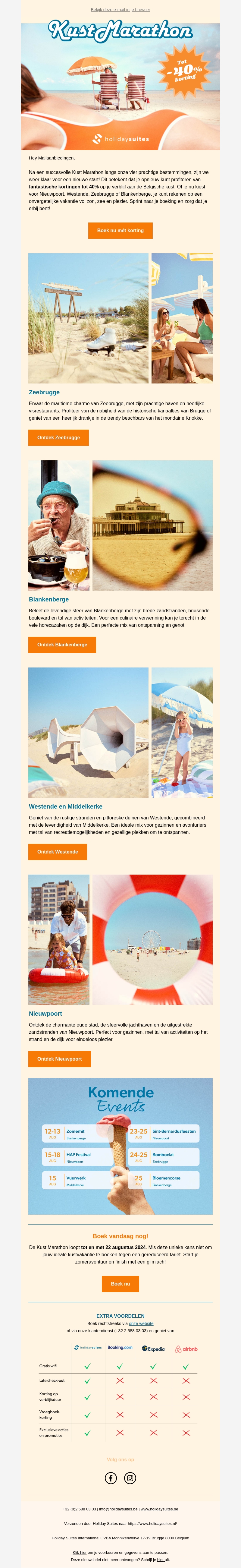 De Kust Marathon gaat opnieuw van start De Kust Marathon gaat opnieuw van start