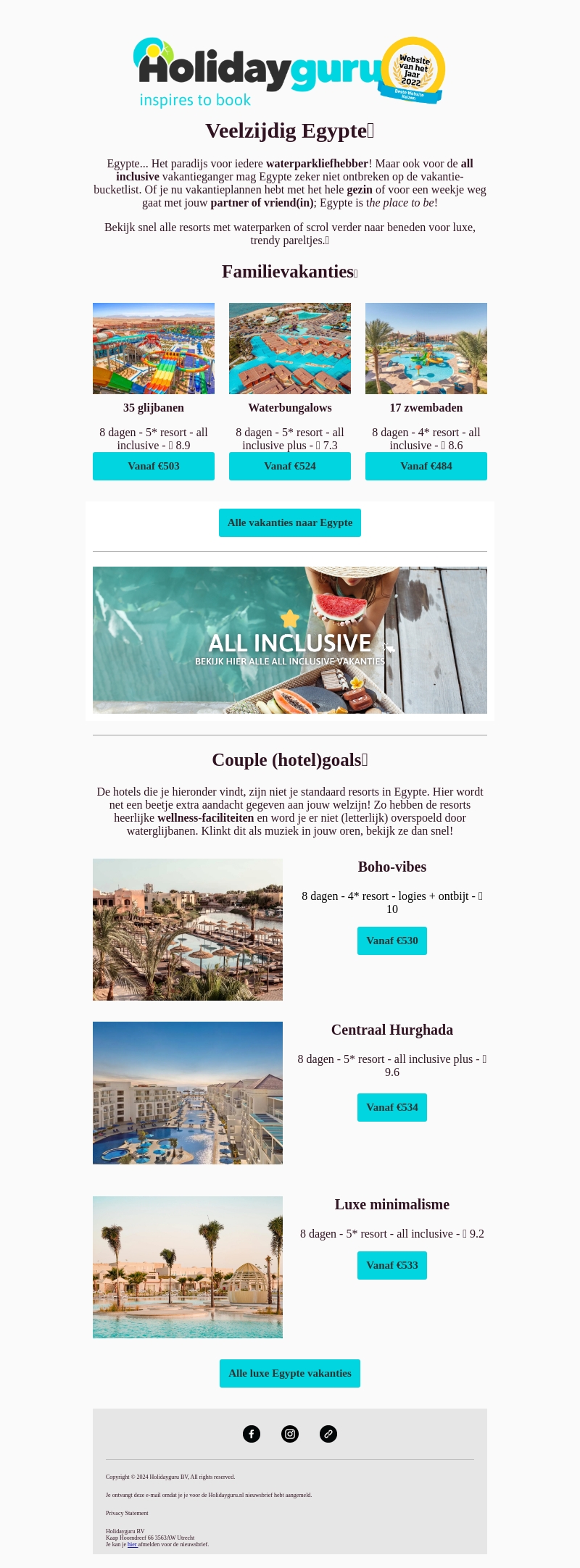 All inclusive Egypte vanaf €484🔥 All inclusive Egypte vanaf €484🔥