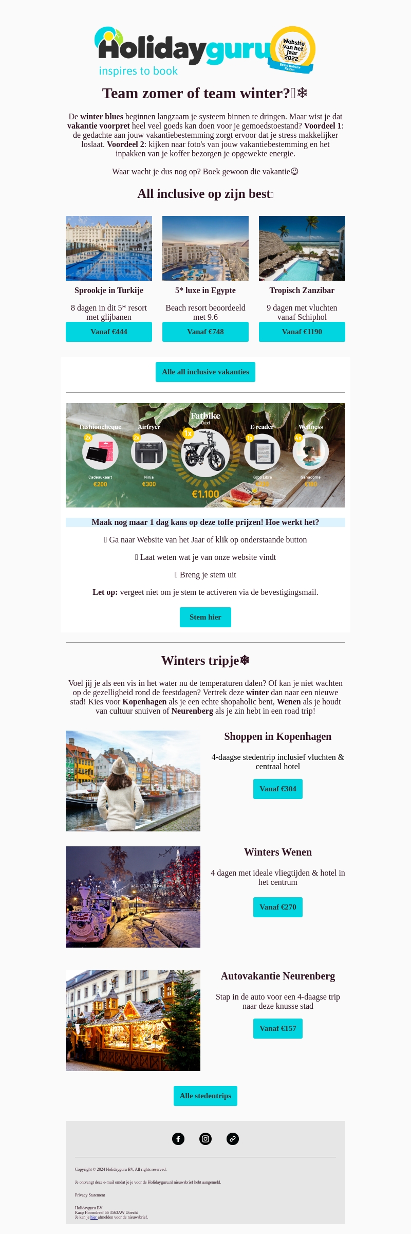 All inclusive vakanties vanaf €444😱 All inclusive vakanties vanaf €444😱