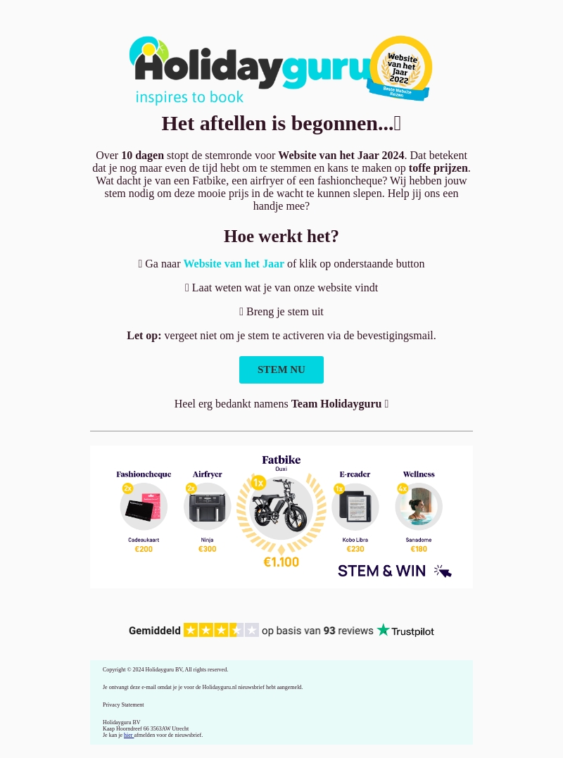 Maak kans op toffe prijzen! Maak kans op toffe prijzen!