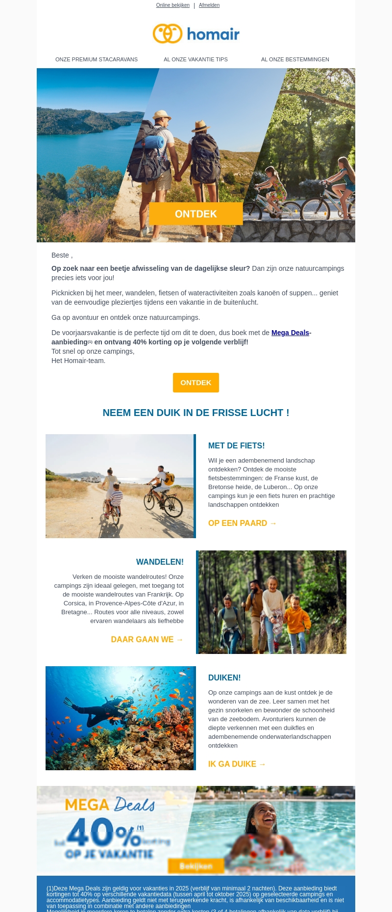 πΏ Natuurcampings: natuurlijke ontspanning! πΏ Natuurcampings: natuurlijke ontspanning!