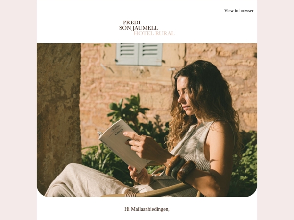 Last days to enjoy the calm of Son Jaumell 🍂