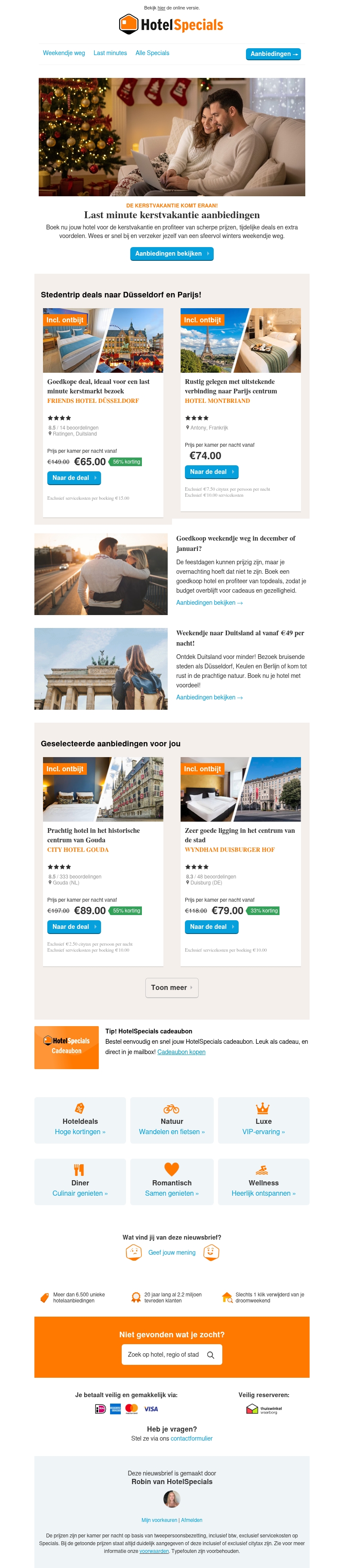 Last minute kerstvakantie deals Last minute kerstvakantie deals