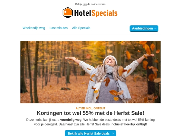 Mis de Herfst Sale niet! 🍂