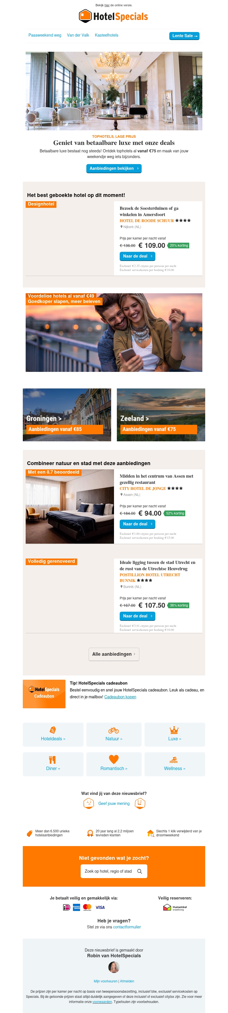 Geniet van betaalbare luxe met deze deals Geniet van betaalbare luxe met deze deals