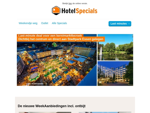 Pak je voordeel: citytrip & kerstmarkt deals