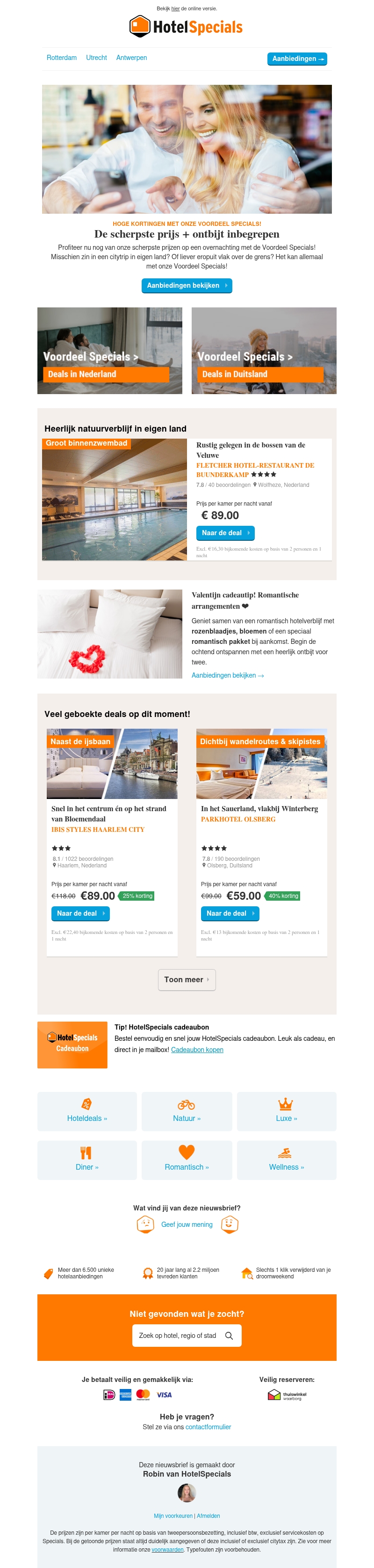 De scherpste prijs + ontbijt inbegrepen De scherpste prijs + ontbijt inbegrepen