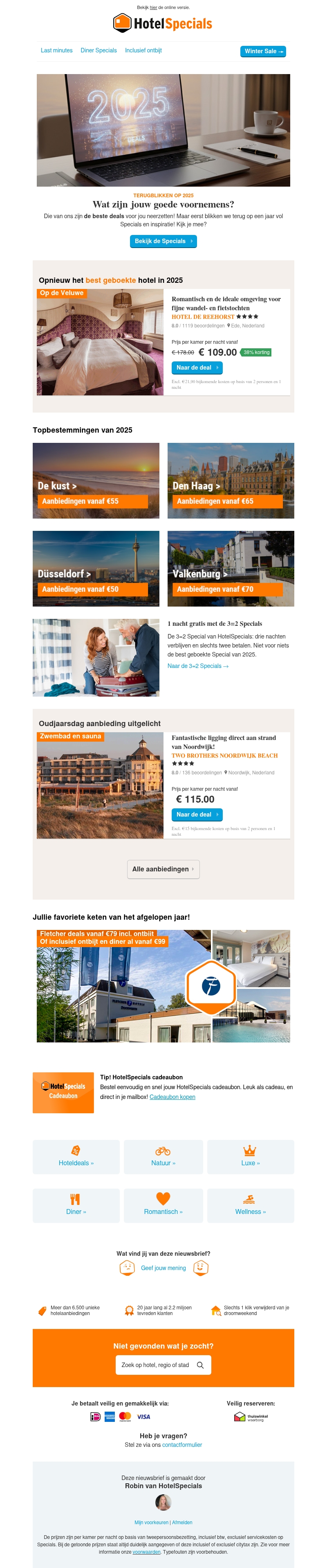 De beste deals van 2025 De beste deals van 2025