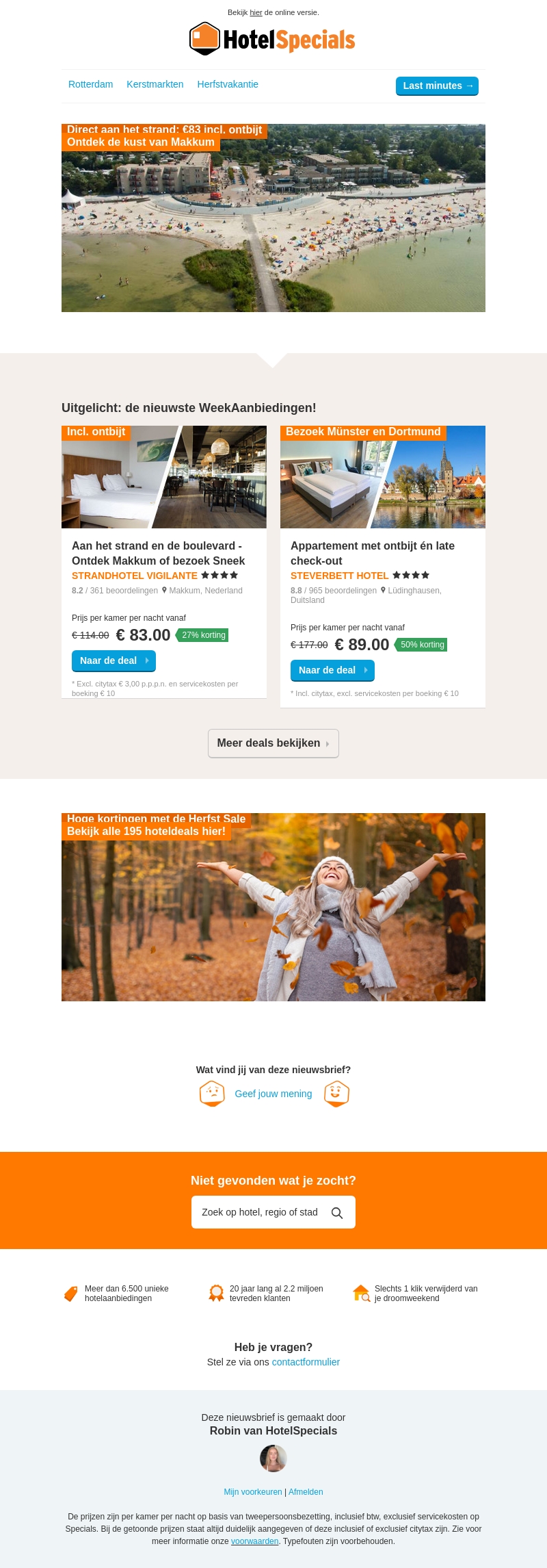 Direct aan het strand: €83 incl. ontbijt Direct aan het strand: €83 incl. ontbijt