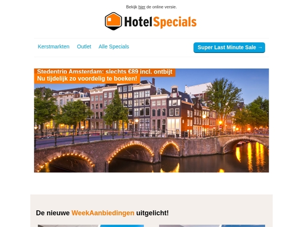 Fantastische stedentrip deals uitgelicht