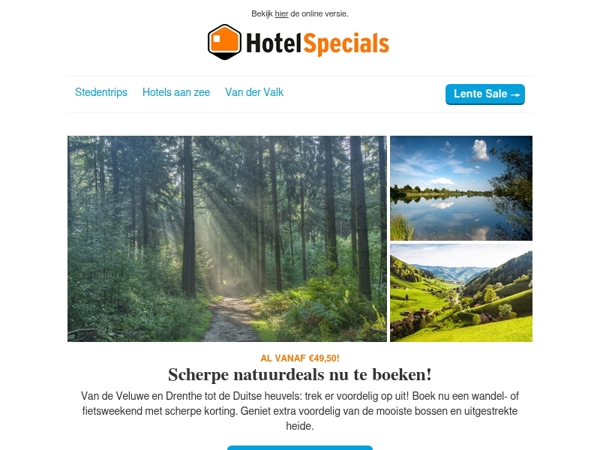 Scherpe natuurdeals nu te boeken!