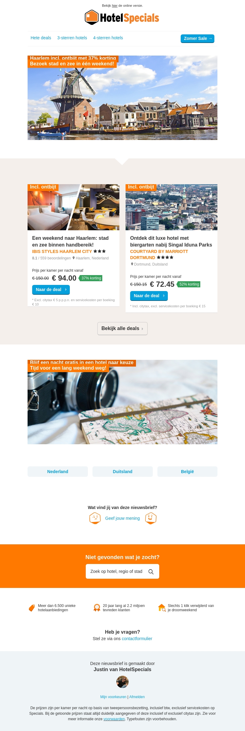 WeekAanbiedingen in Haarlem en Dortmund! WeekAanbiedingen in Haarlem en Dortmund!