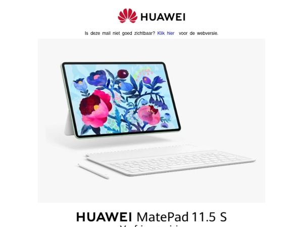 Nieuw jaar. Nieuwe lanceringen. MatePad 11.5S