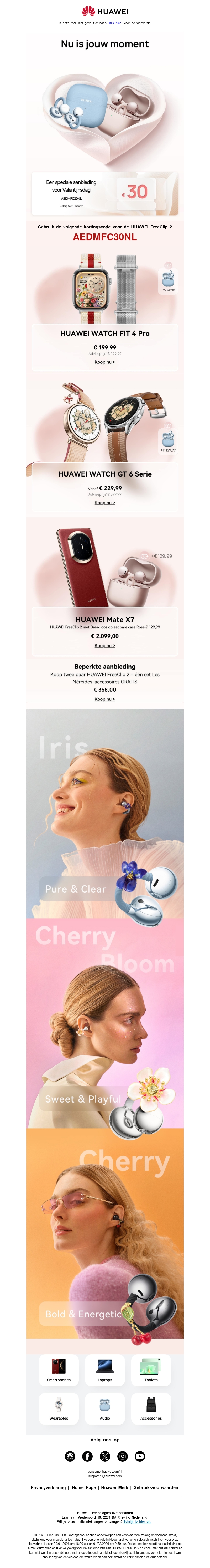 ❤️ Valentijnsdag: Profiteer van een exclusieve korting van € 30 ❤️ Valentijnsdag: Profiteer van een exclusieve korting van € 30
