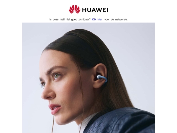 💥 De HUAWEI FreeClip 2 is vanaf nu beschikbaar!