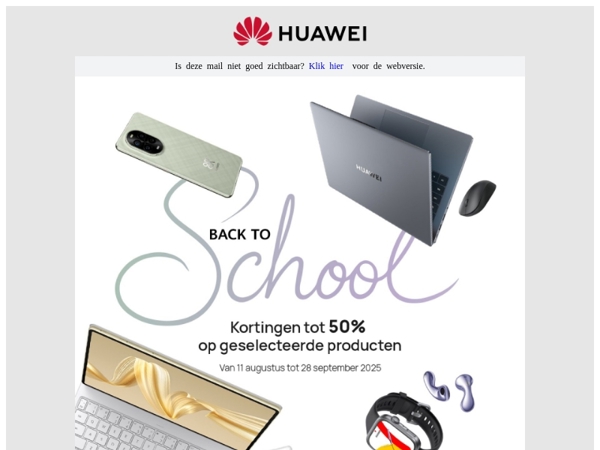 📢 Tot –50% korting op school essentials