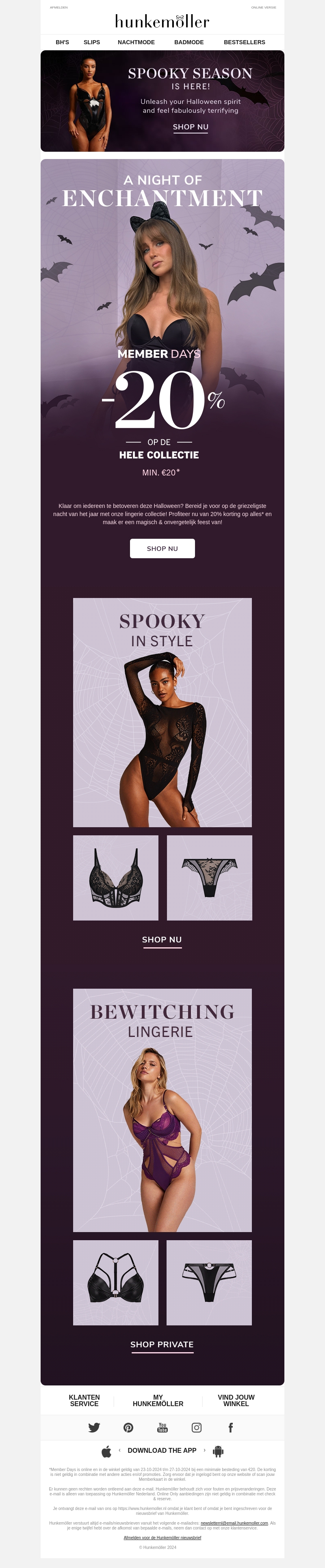 20% korting op ALLES* voor een angstaanjagende Halloween! 20% korting op ALLES* voor een angstaanjagende Halloween!