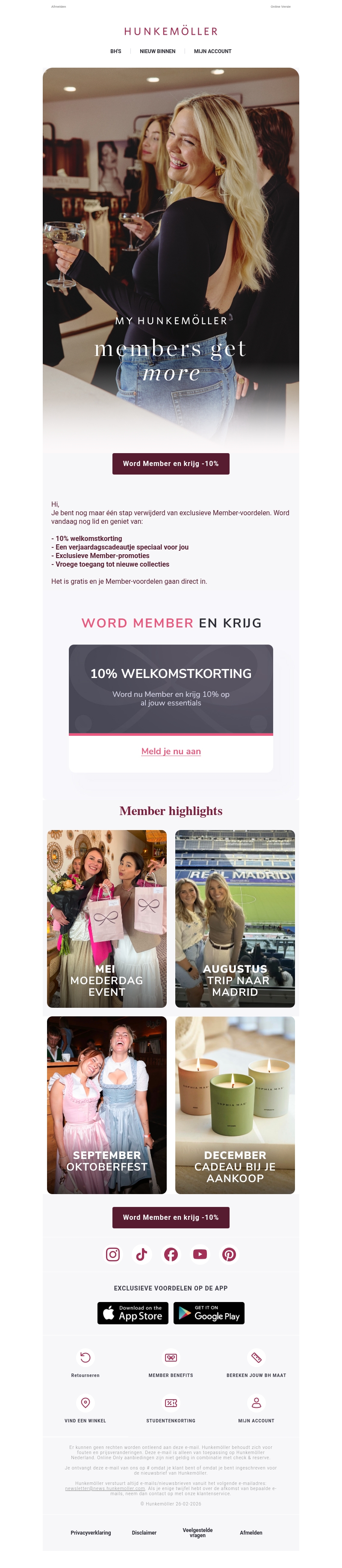 We hebben 10% korting voor je We hebben 10% korting voor je