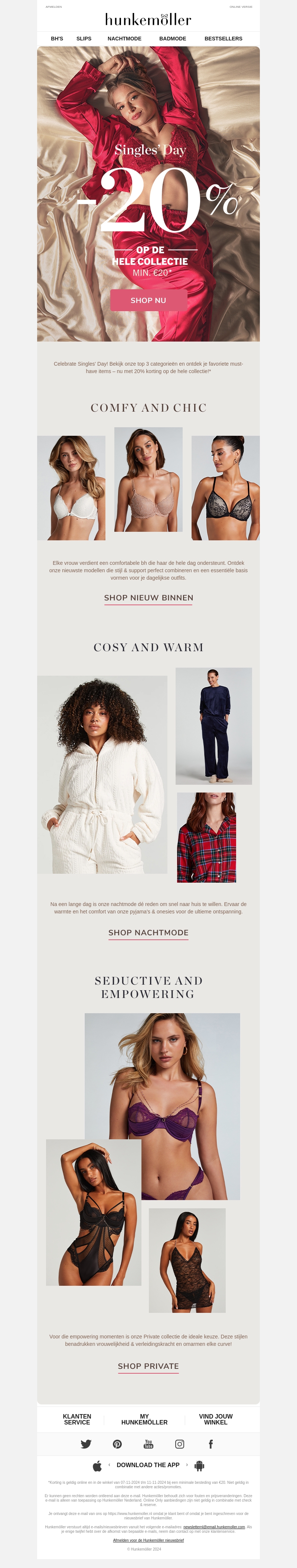 Celebrate Singles' Day met 20% korting!* Celebrate Singles' Day met 20% korting!*