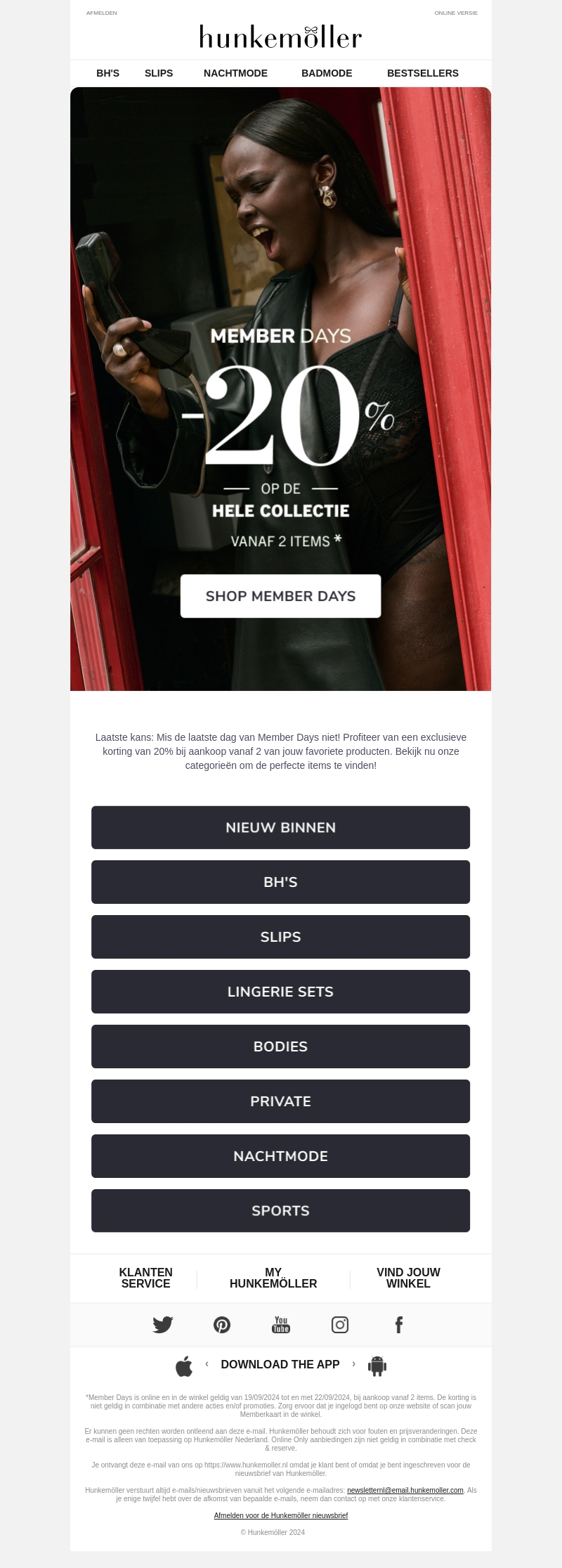 LAATSTE KANS: 20% korting op alles* LAATSTE KANS: 20% korting op alles*