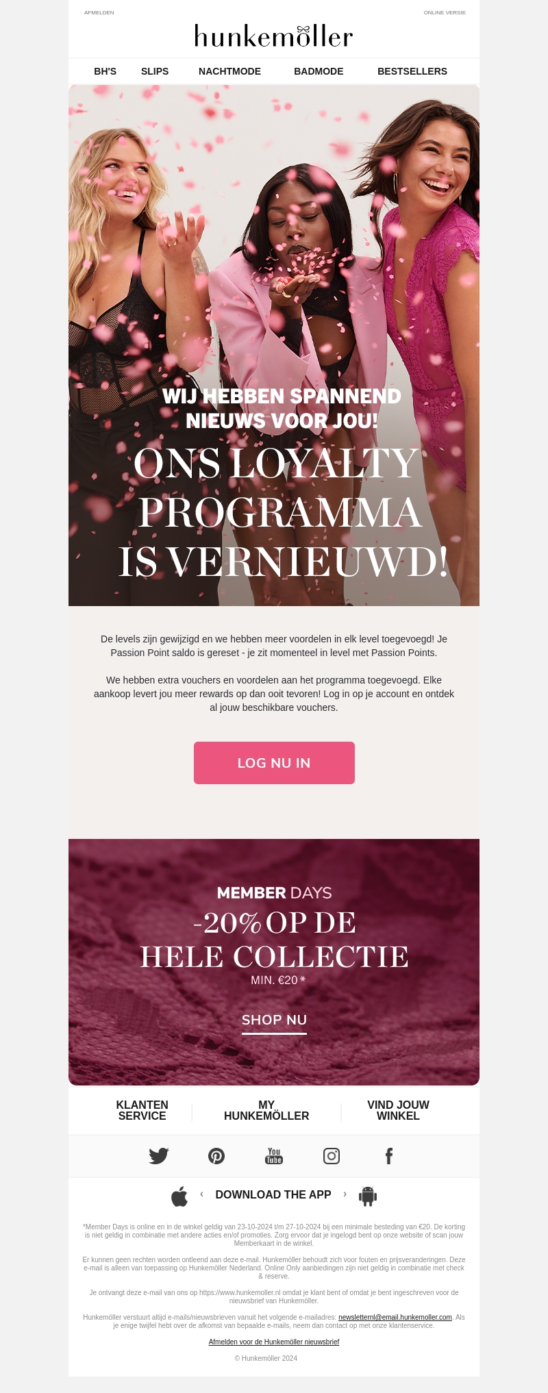 Wij hebben ons loyaliteitsprogramma vernieuwd! Wij hebben ons loyaliteitsprogramma vernieuwd!