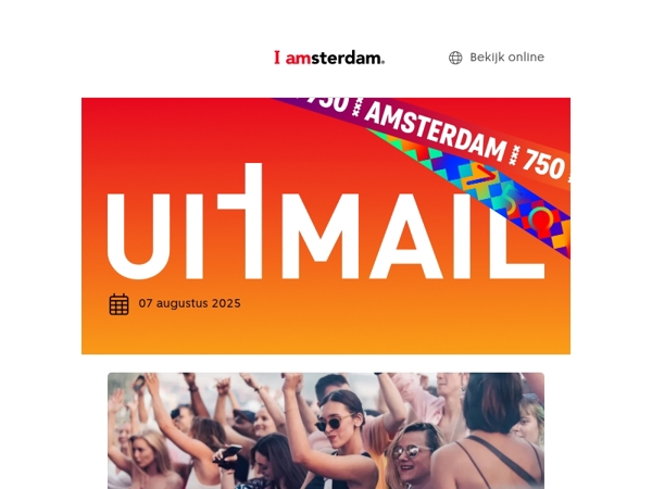 Dit wil je niet missen in augustus 🕺🎭 | Haal meer uit je museumbezoek: dit zijn de mooiste museumtuinen ⛲️🌺 | Er op /uit