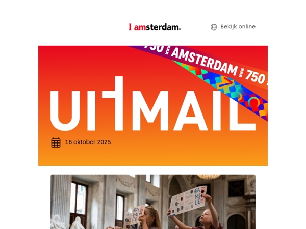De leukste tips voor de herfstvakantie 🍂🎭 | Reis door 750 jaar Amsterdamse geschiedenis 👀🖼️ | Er op /uit