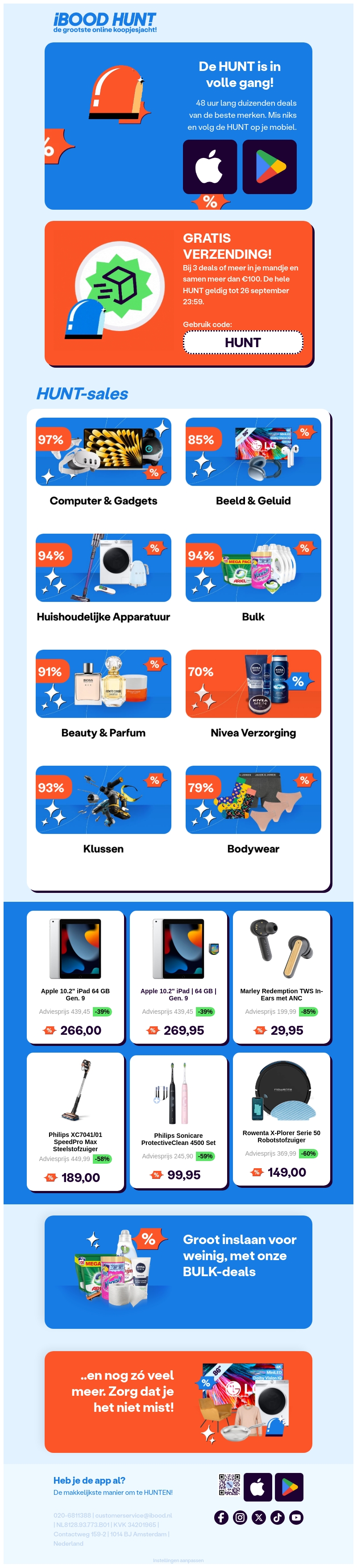 🚨 HUNT dag 2: Ook vandaag weer dikke deals! 🚨 HUNT dag 2: Ook vandaag weer dikke deals!