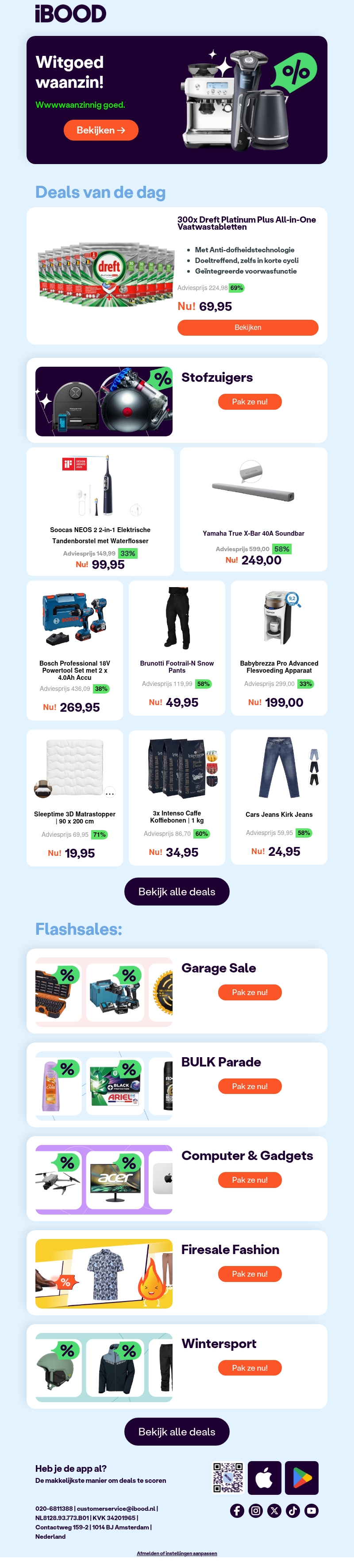 Nu: 300x Dreft Platinum Plus All-in-One Vaatwastabletten voor slechts 69,95 ! Nu: 300x Dreft Platinum Plus All-in-One Vaatwastabletten voor slechts 69,95 !