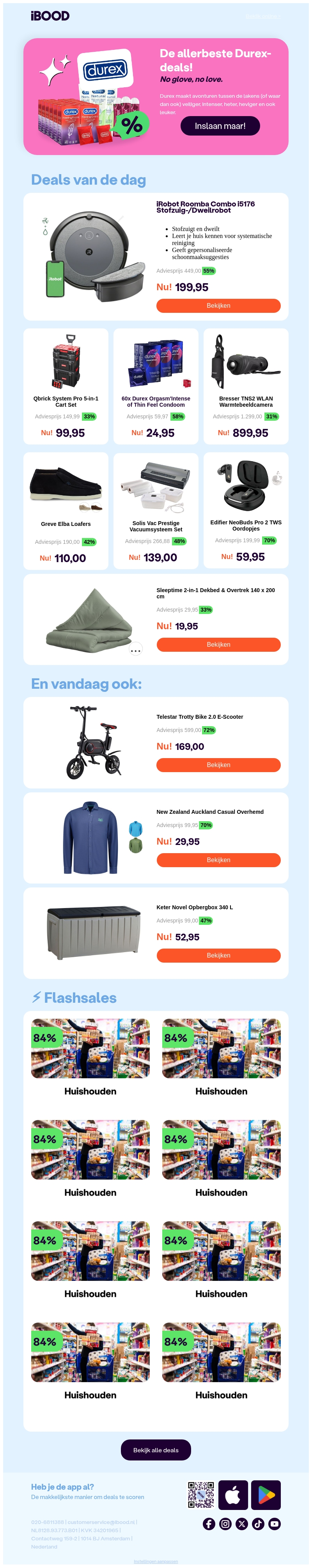 199,95 : iRobot Roomba Combo i5176 Stofzuig-/Dweilrobot 199,95 : iRobot Roomba Combo i5176 Stofzuig-/Dweilrobot